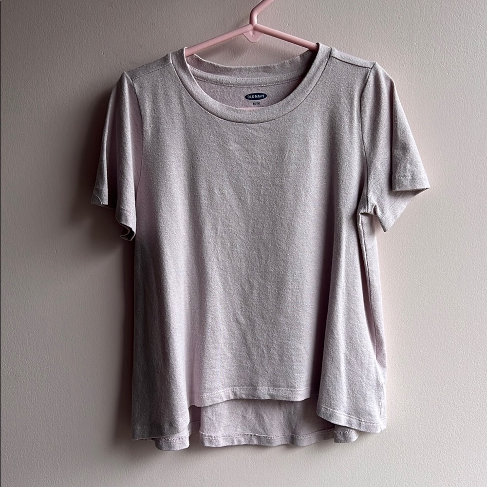 Old Navy Girl’s Pinkish Gray T-Shirt